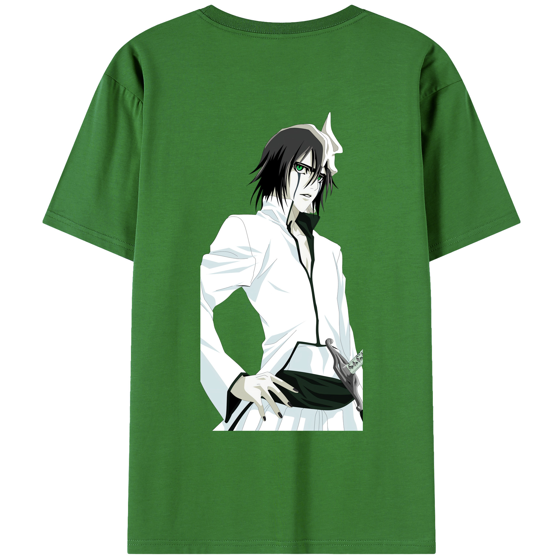 （画像用） ブリーチ ウルキオラ·シファー BLEACH Ulquiorra cifer レディース半袖Tシャツ(バックプリント)